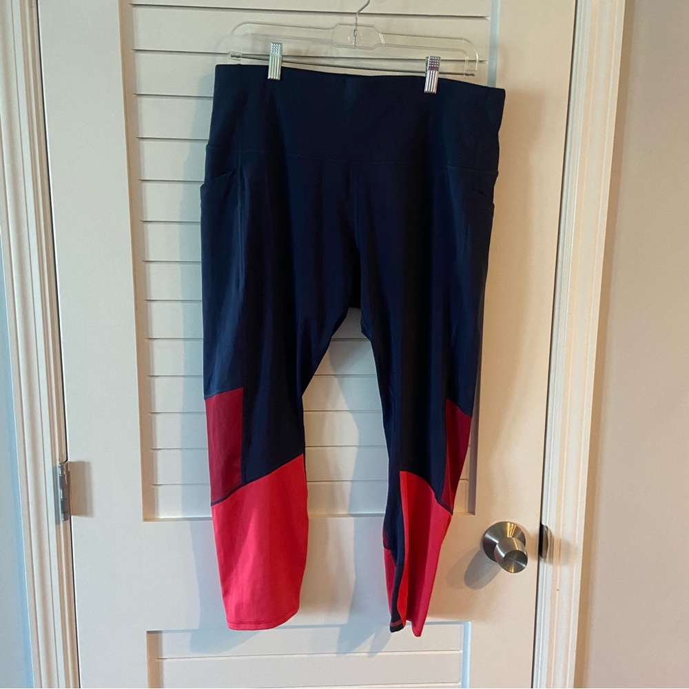 All in Motion Color Block Leggings Size XXL